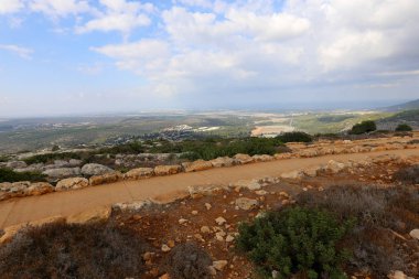 dağ manzarası Kuzey İsrail Batı Celile 