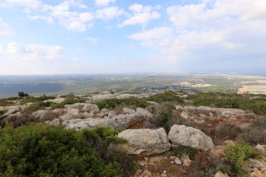 dağ manzarası Kuzey İsrail Batı Celile 