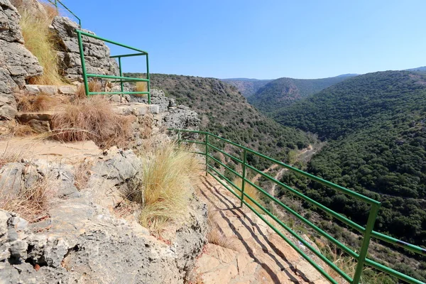 Mountain Landscape Western Galilee Northern Israel — Stock Photo, Image