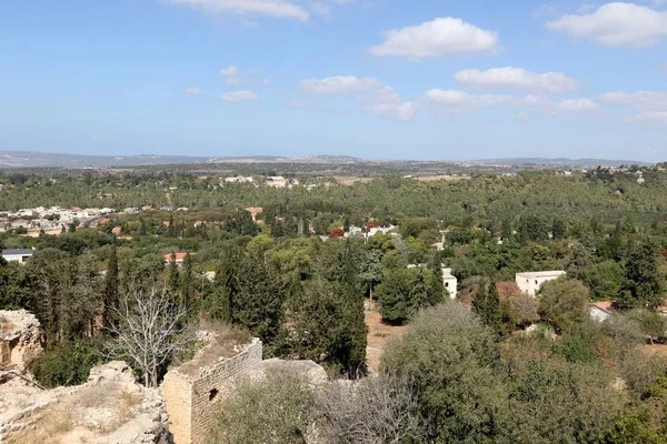 Ορεινό Τοπίο Στο Γουέστερν Γκαλιλέ Στο Βόρειο Ισραήλ — Φωτογραφία Αρχείου