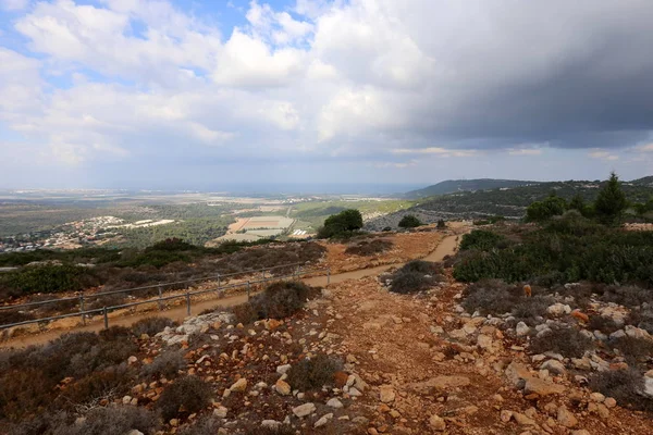 Berglandschaft Westlichen Galiläa Nordisrael — Stockfoto