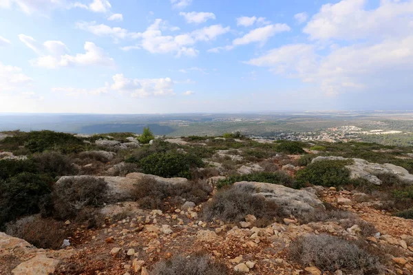 イスラエル北部の西ガリラヤの山の風景 — ストック写真