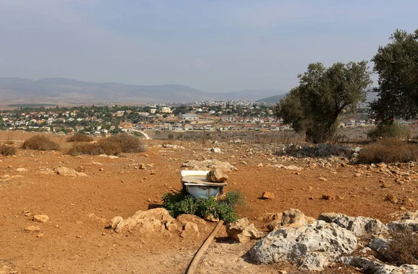 Berglandschaft Westlichen Galiläa Nordisrael — Stockfoto