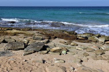 İsrail devleti Kuzey Akdeniz'de Sahili 