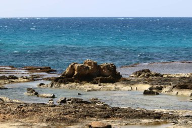 İsrail devleti Kuzey Akdeniz'de Sahili 