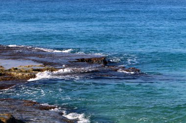 İsrail devleti Kuzey Akdeniz'de Sahili 