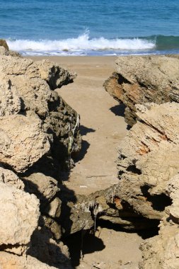 İsrail devleti Kuzey Akdeniz'de Sahili 