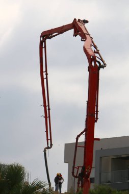 iş ve çalışma düzenlemeleri İsrail bir inşaat sahasında 