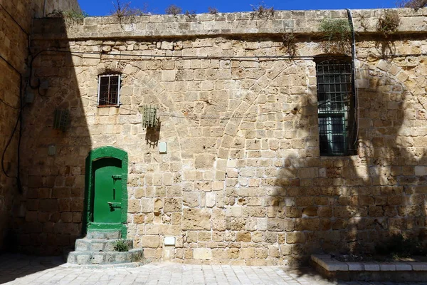 古老堡垒古石墙遗址 — 图库照片