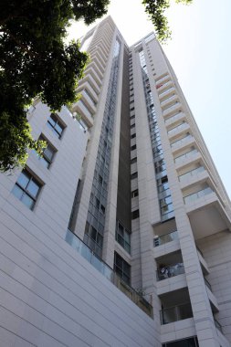 Tel Aviv İsrail Akdeniz kıyısında bir şehirdir 