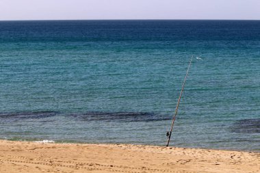 Akdeniz'de İsrail devletinin kuzey kıyısında 