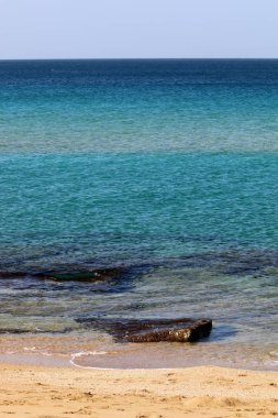 Akdeniz'de İsrail devletinin kuzey kıyısında 