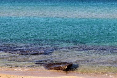 Akdeniz'de İsrail devletinin kuzey kıyısında 