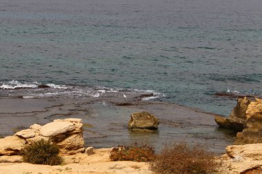 Akdeniz'de İsrail devletinin kuzey kıyısında 