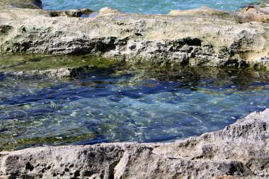 Akdeniz'de İsrail devletinin kuzey kıyısında 