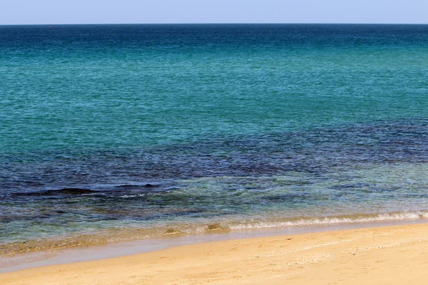 Akdeniz'de İsrail devletinin kuzey kıyısında 
