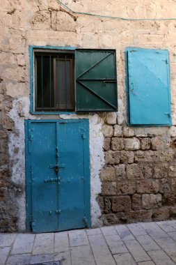 Kapı - diyafram girin ve tesislerinde çıkmak için duvardaki 