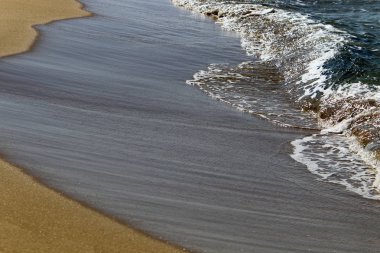 Akdeniz'de İsrail devletinin kuzey kıyısında 