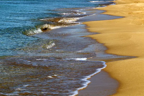 Coast Mediterranean Sea North State Israel — Stock Photo, Image