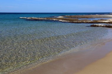 Akdeniz'de İsrail devletinin kuzey kıyısında 