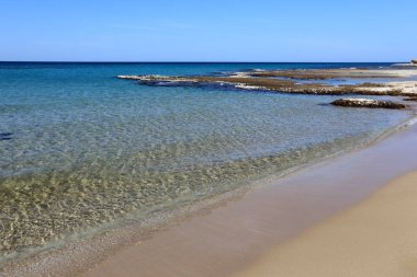 Akdeniz'de İsrail devletinin kuzey kıyısında 