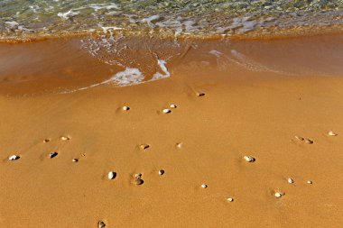 Akdeniz'de İsrail devletinin kuzey kıyısında 