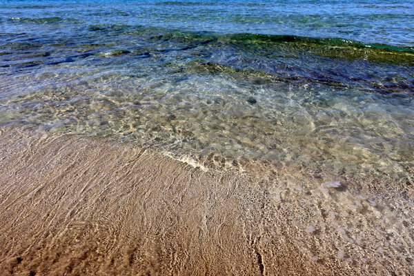 coast of the Mediterranean Sea in the north of the State of Israel 