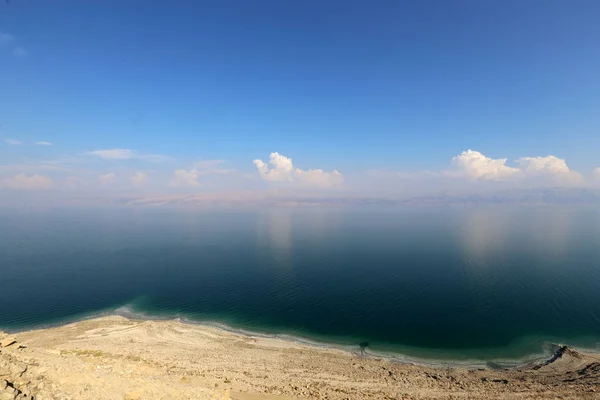 Мертвое Море Содома Расположено Между Израилем Иорданией Пустыне — стоковое фото