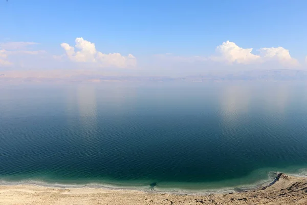바다는 이스라엘 요르단 위치한 — 스톡 사진