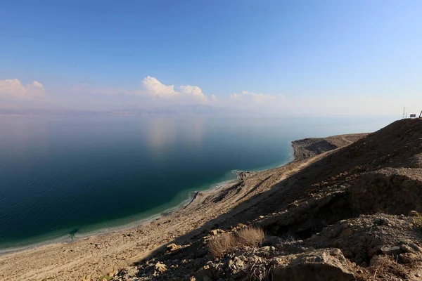 Мертвое Море Содома Расположено Между Израилем Иорданией Пустыне — стоковое фото