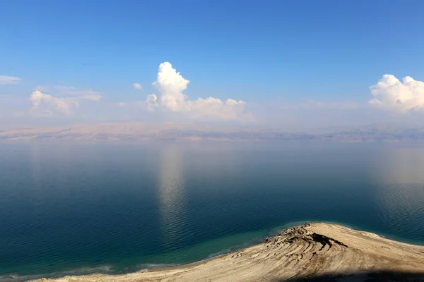 Мертвое Море Содома Расположено Между Израилем Иорданией Пустыне — стоковое фото