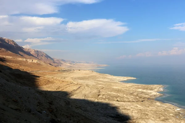 Das Tote Sodommeer Liegt Zwischen Israel Und Jordan Der Wüste — Stockfoto