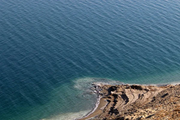 Les Morts Mer Sodome Est Située Entre Israël Jordanie Dans — Photo