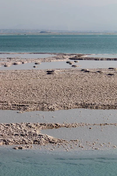 Los Muertos Mar Sodoma Encuentra Entre Israel Jordania Desierto — Foto de Stock