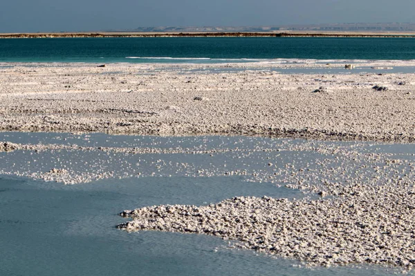 Los Muertos Mar Sodoma Encuentra Entre Israel Jordania Desierto — Foto de Stock