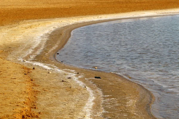 Mortos Mar Sodoma Está Localizado Entre Israel Jordânia Deserto — Fotografia de Stock