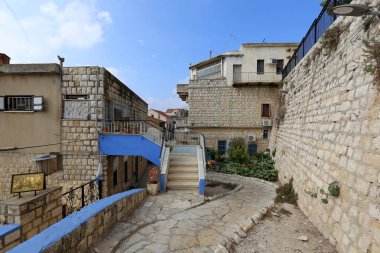Kutsal bir şehri Kuzey Bölgesi İsrail'in, üst Celile dağlarında bulunan Yahudiler için safed, 