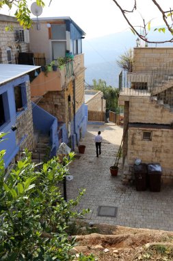 Kutsal bir şehri Kuzey Bölgesi İsrail'in, üst Celile dağlarında bulunan Yahudiler için safed, 