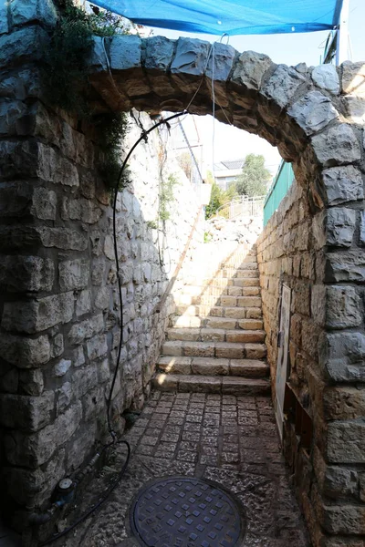 Safed Ist Eine Heilige Stadt Für Juden Nördlichen Bezirk Israel — Stockfoto