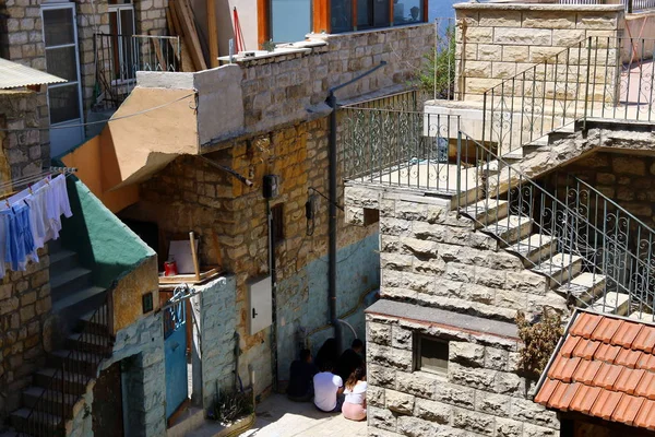 Safed Uma Cidade Santa Para Judeus Localizada Distrito Norte Israel — Fotografia de Stock