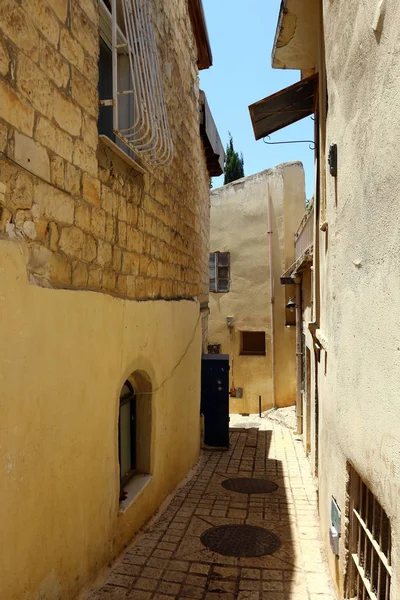 Πόλη Safed Είναι Μια Ιερή Πόλη Για Τους Εβραίους Που — Φωτογραφία Αρχείου