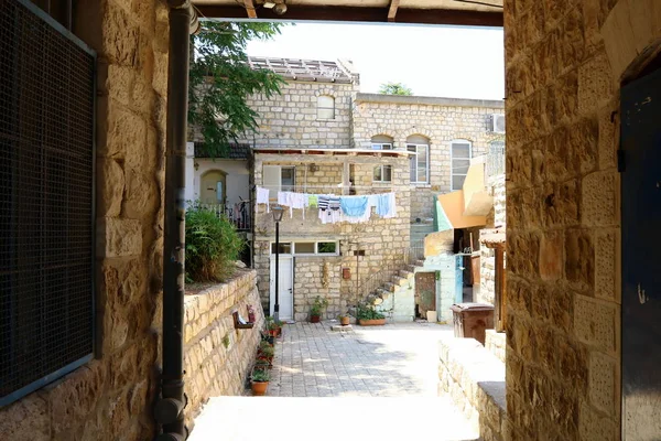 Safed Est Une Ville Sainte Pour Les Juifs Située Dans — Photo