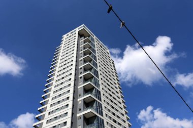 Tel Aviv İsrail Akdeniz kıyısında bir şehirdir 