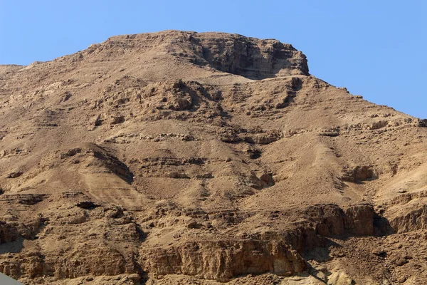 朱迪亚沙漠是以色列死海西海岸的沙漠 — 图库照片