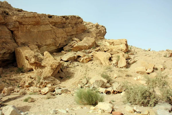 Desierto Judea Desierto Costa Oeste Del Mar Muerto Israel —  Fotos de Stock