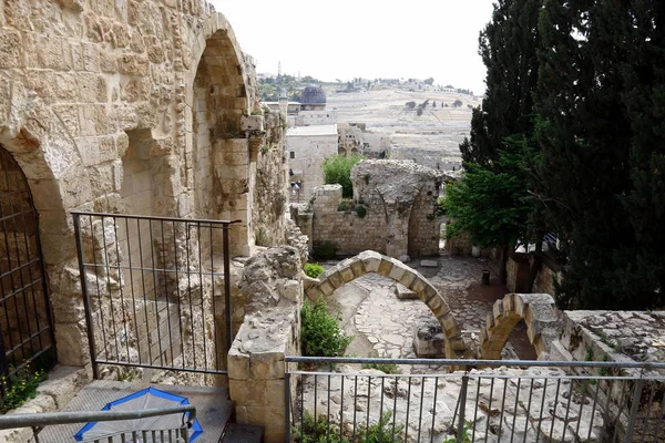 Jerusalém Capital Estado Israel Uma Cidade Oriente Médio — Fotografia de Stock