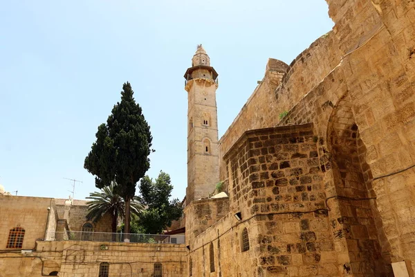 Jerusalén Capital Del Estado Israel Una Ciudad Medio Oriente — Foto de Stock