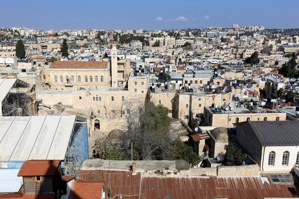 Jerozolima Jest Stolicą Izraela Miasto Bliskim Wschodzie — Zdjęcie stockowe