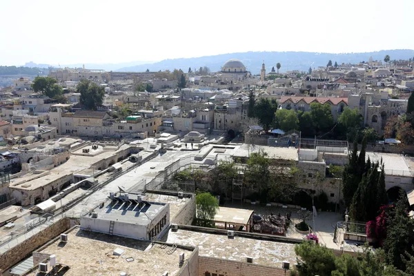 Jeruzalem Hoofdstad Van Staat Israël Een Stad Het Midden Oosten — Stockfoto