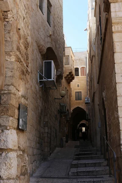 耶路撒冷是以色列国的首都 以色列国是中东的一座城市 — 图库照片